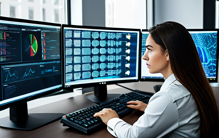 AI Security Analyst**

"A professional cybersecurity analyst, female, at a workstation monitoring network security with complex data visualizations on multiple screens, fully clothed, appropriate attire, safe for work, perfect anatomy, natural proportions, professional lighting, modern office setting, focused expression, serious, AI threat detection, modest clothing, professional"

**