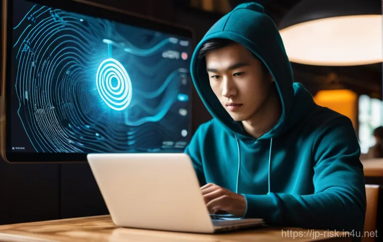 모바일 앱 보안 감사 체크리스트 - **Prompt 2: Reviewing App Permissions**
    A person (gender-neutral, 30s-40s, East Asian, wearing n...